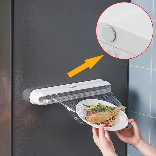 Magnetic Plastic Wrap Dispenser - NetPex