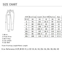 Thumbnail for Mens Pants Retro Washing Zipper Stretch Jeans - NetPex