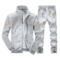 Thumbnail for Men's Zipper Sweat Suit Set - NetPex