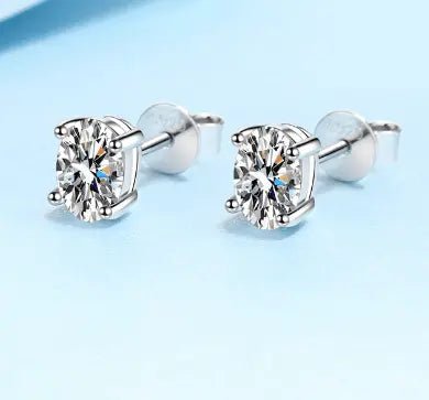 Moissanite Stud Earrings - NetPex