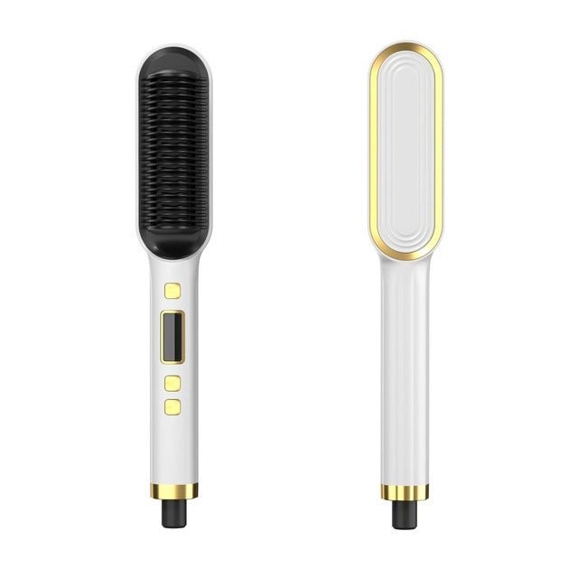 Multi-speed Curling Iron Hairbrush - NetPex