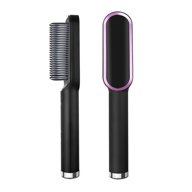 Multi-speed Curling Iron Hairbrush - NetPex