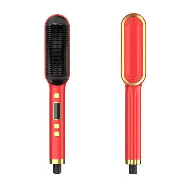 Multi-speed Curling Iron Hairbrush - NetPex
