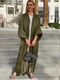 Thumbnail for Muslim Dress Silky Kimono Dubai -Turkey - NetPex