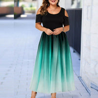 Thumbnail for Plus Size Women Dresses Evening Party-Casual Dress - NetPex