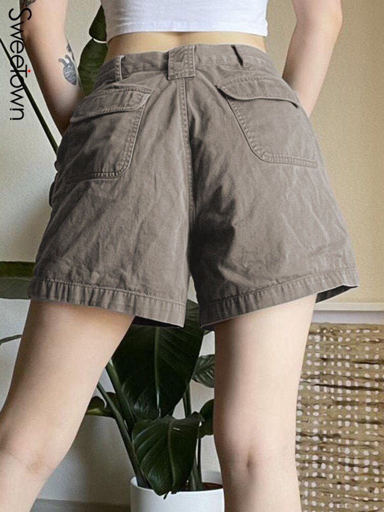 Pockets Stitch Straight Leg Short - NetPex