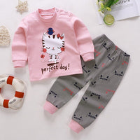 Thumbnail for Pure Cotton Kids Pajama Set Baby Boys Girls - NetPex