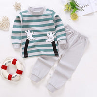 Thumbnail for Pure Cotton Kids Pajama Set Baby Boys Girls - NetPex