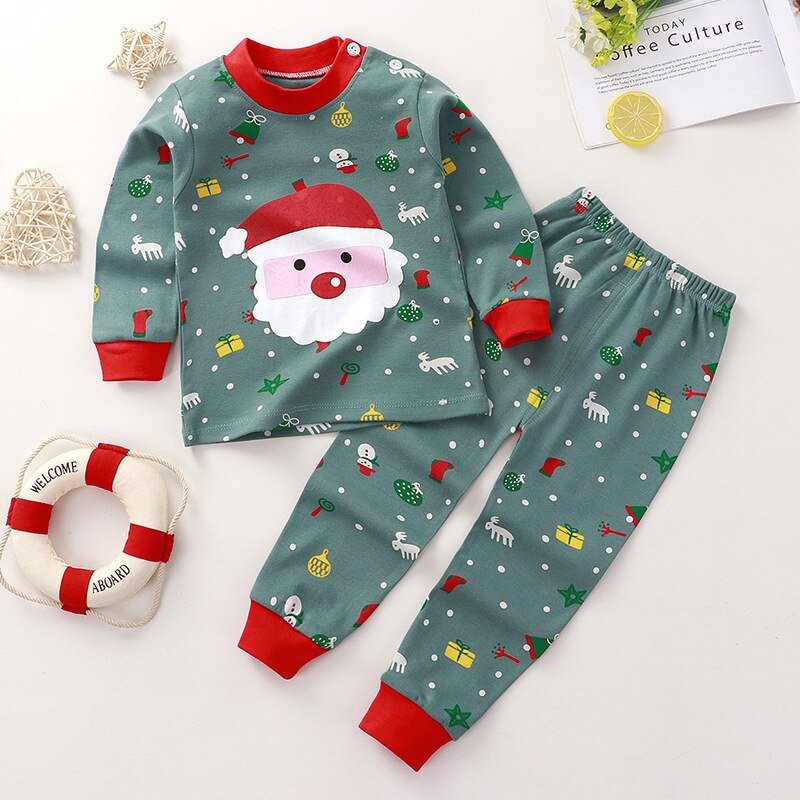 Pure Cotton Kids Pajama Set Baby Boys Girls - NetPex