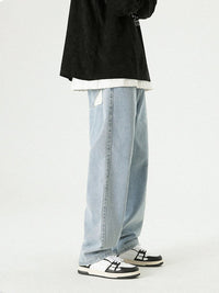 Thumbnail for Retro Loose Straight Wide Leg Pants - NetPex