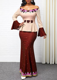 Thumbnail for S-5XL Plus Size African Long Dresses For Women - NetPex