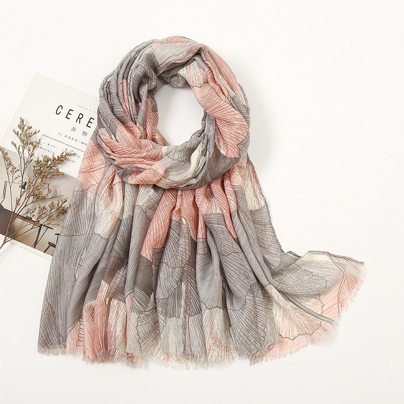 Scarf Lady High Quality, Fashion Luxury Brand,Hijab - NetPex