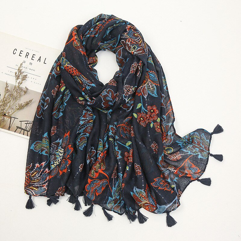 Scarf Lady High Quality, Fashion Luxury Brand,Hijab - NetPex