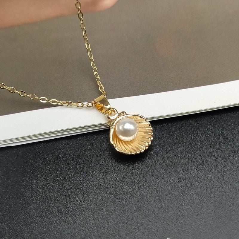 Shell Pearl Pendant - NetPex