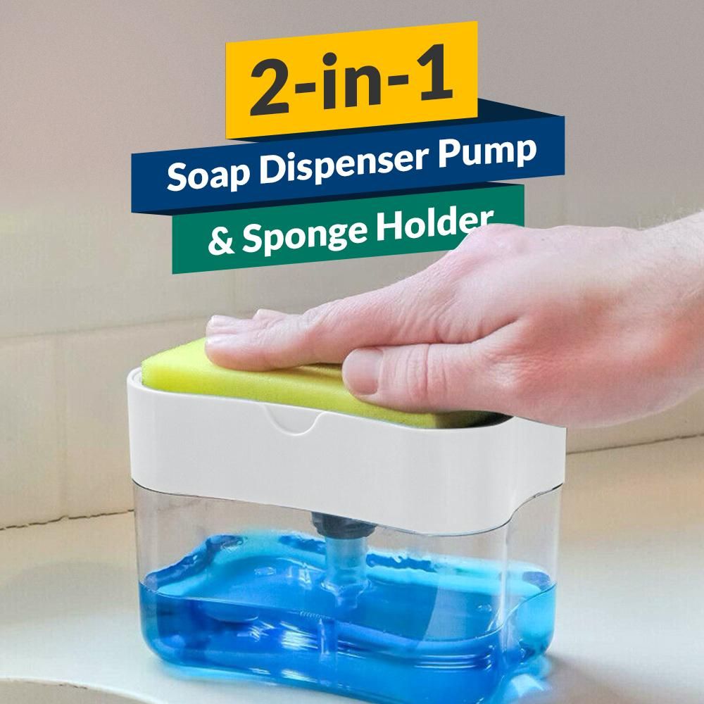 Soap Dispenser and Sponge Caddy - NetPex