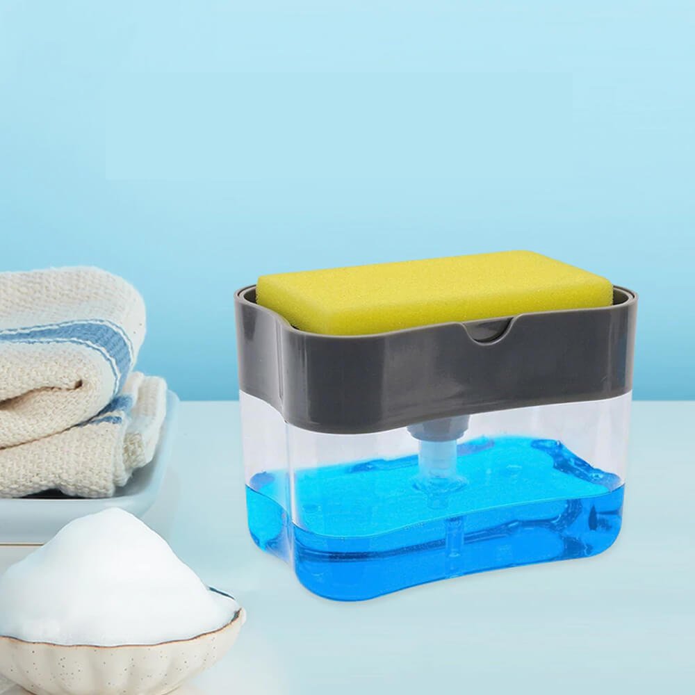 Soap Dispenser and Sponge Caddy - NetPex