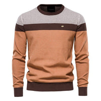 Thumbnail for Spliced Cotton Men's Sweater - NetPex