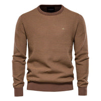 Thumbnail for Spliced Cotton Men's Sweater - NetPex