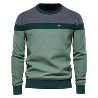 Thumbnail for Spliced Cotton Men's Sweater - NetPex