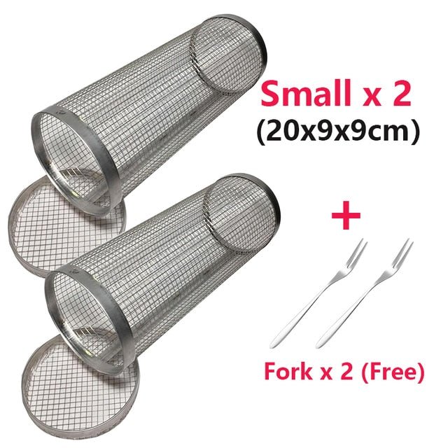 Stainless Steel Grilling Basket - NetPex