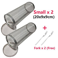 Thumbnail for Stainless Steel Grilling Basket - NetPex