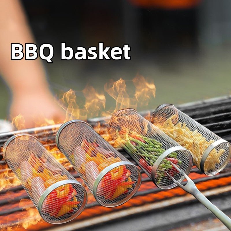 Stainless Steel Grilling Basket - NetPex