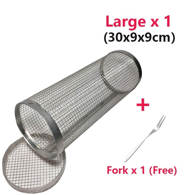 Stainless Steel Grilling Basket - NetPex