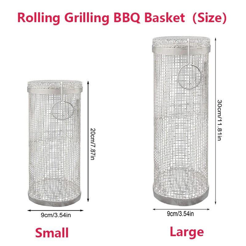 Stainless Steel Grilling Basket - NetPex