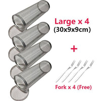 Thumbnail for Stainless Steel Grilling Basket - NetPex