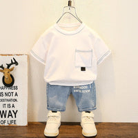 Thumbnail for T-shirt Pants 2pcs/set Sport-New Summer Baby Boy Kids - NettPex