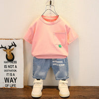Thumbnail for T-shirt Pants 2pcs/set Sport-New Summer Baby Boy Kids - NettPex