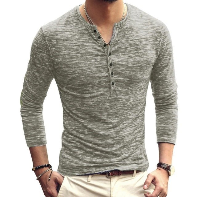 Tee Shirt V-Neck Long Sleeve - NetPex