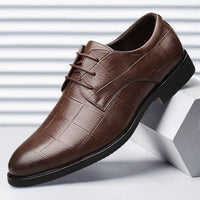 Thumbnail for Thick-soled Laced Up Mens Shoes - NetPex