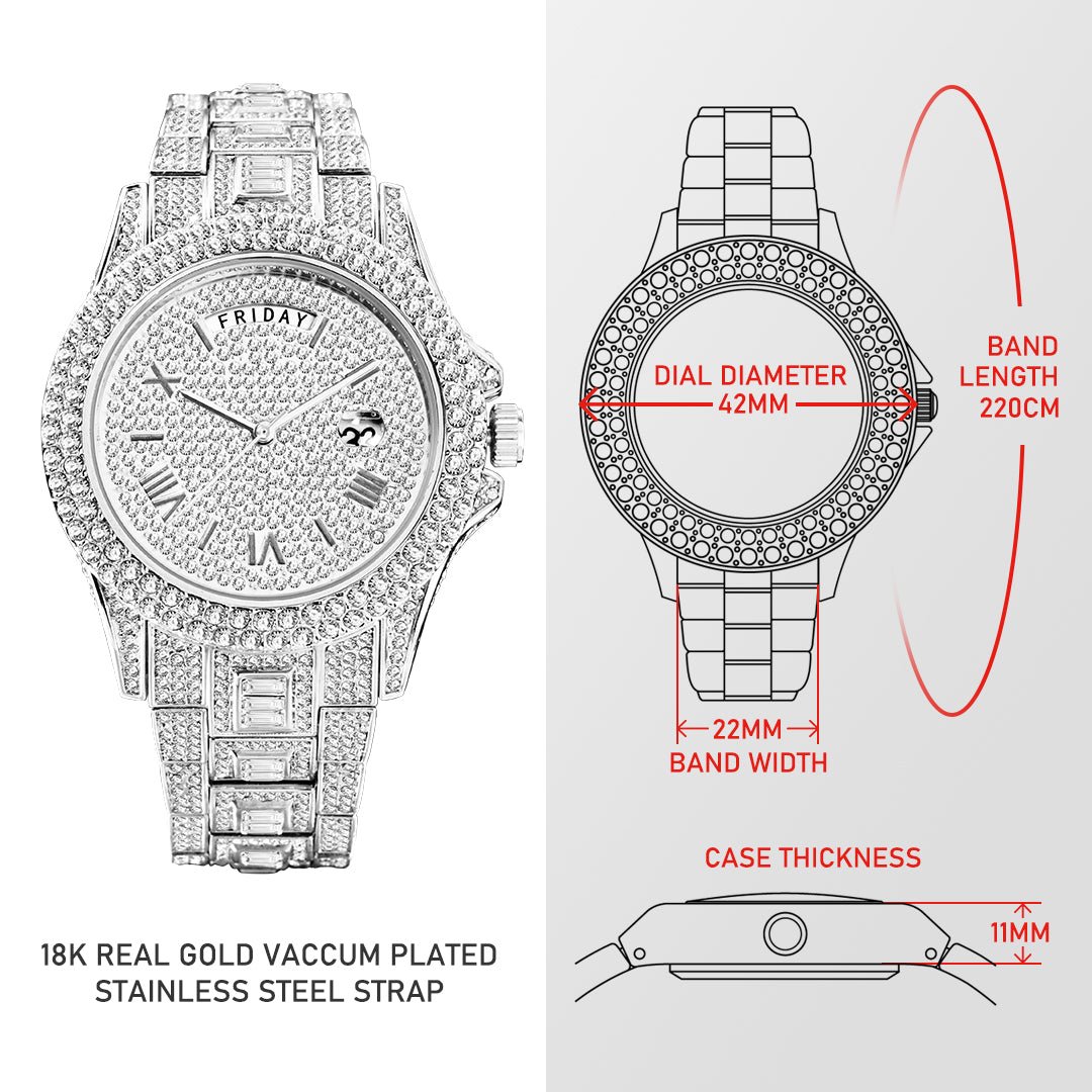 Trendy Diamond Watch - NetPex